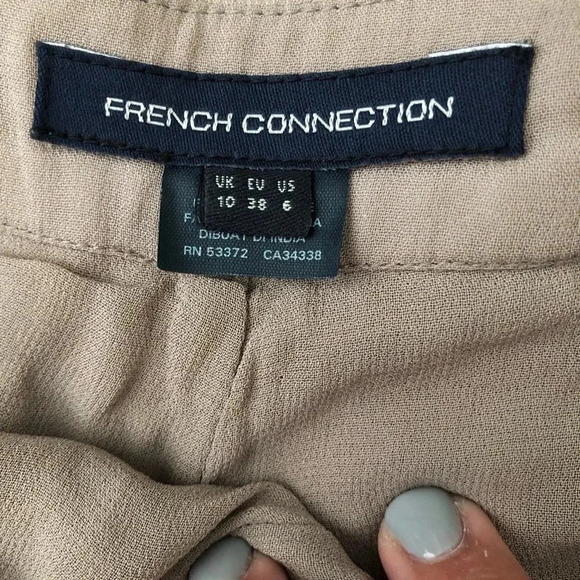 Women's Sequin French Connection Shorts - Sz. 6 - Picture 3 of 4